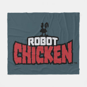Robot Chicken Logo Fleece Blanket