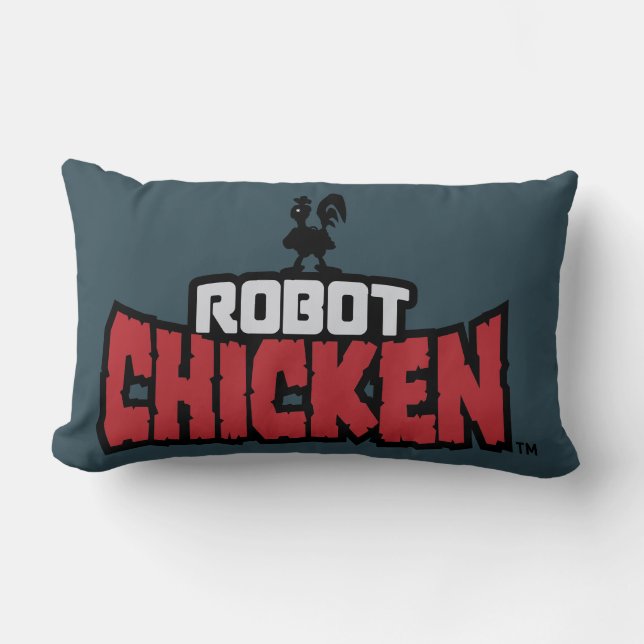 Robot Chicken Logo Lumbar Cushion (Front)