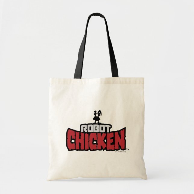 Robot Chicken Logo Tote Bag (Front)
