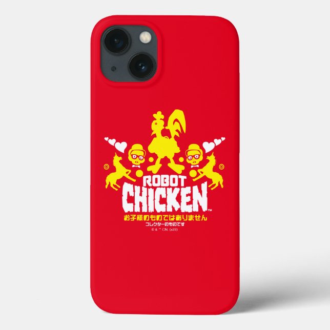 Robot Chicken Nerd Unicorn Graphic Case-Mate iPhone Case (Back)