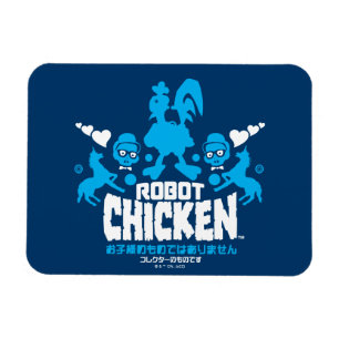 Robot Chicken Nerd Unicorn Graphic Magnet