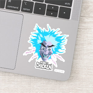Robot Chicken Scientist Head Graphic