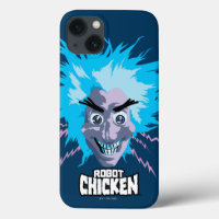 Robot Chicken Scientist Head Graphic