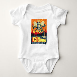 Robot Cicada Baby Bodysuit