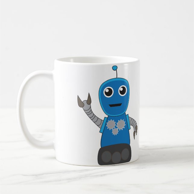 Robot Coffee Mug (Left)