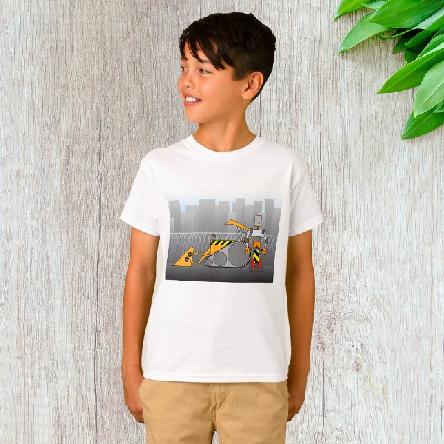 Robot Construction Worker T-Shirt (Creator Uploaded)