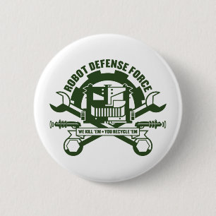 Robot Defence Force Button