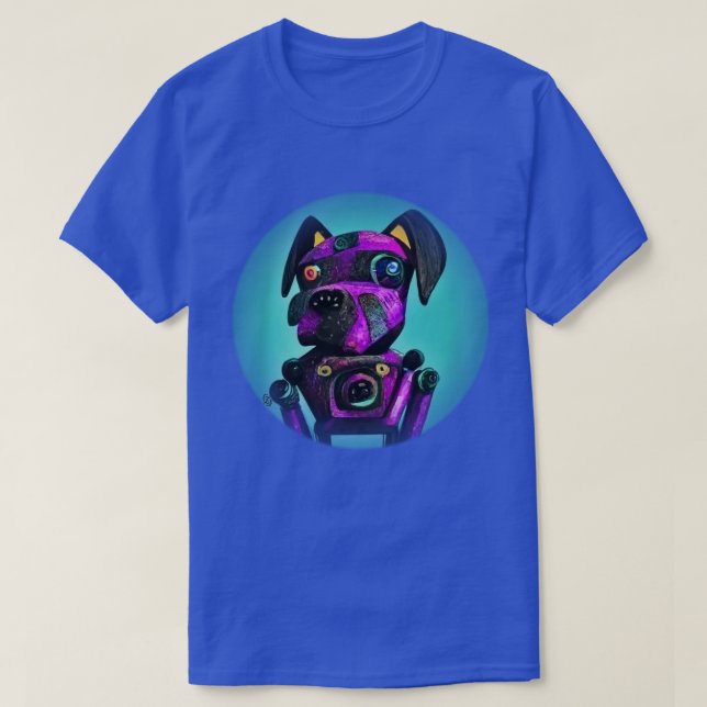 Robot Dog T-Shirt (Design Front)