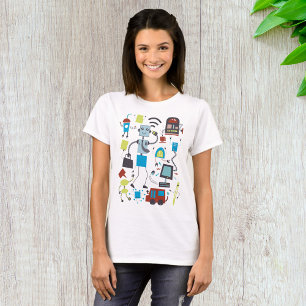 Robot Doodles T-Shirt
