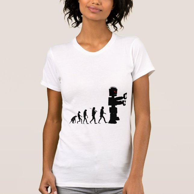 Robot Evolution 2a Woman's Shirt (Front)