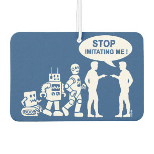 Robot evolution car air freshener