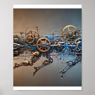 Robot Evolution — Gears to Intelligence Poster