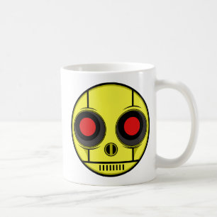 Robot Face Coffee Mug
