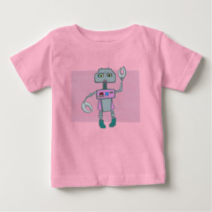 Robot (Female) Baby T-Shirt