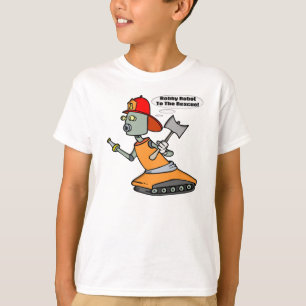 Robot Fireman T-shirts