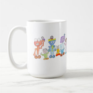 Robot Friends Coffee Mug