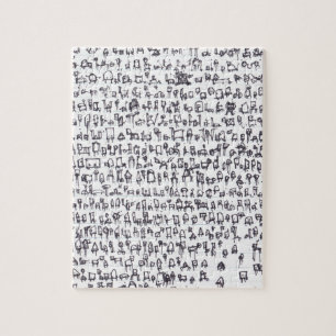 Robot Genome 001 Jigsaw Puzzle