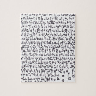 Robot Genome 001 Jigsaw Puzzle