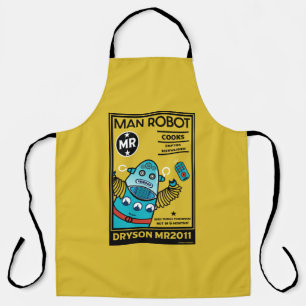 Robot Gifts For Anniversary Men And Women Apron