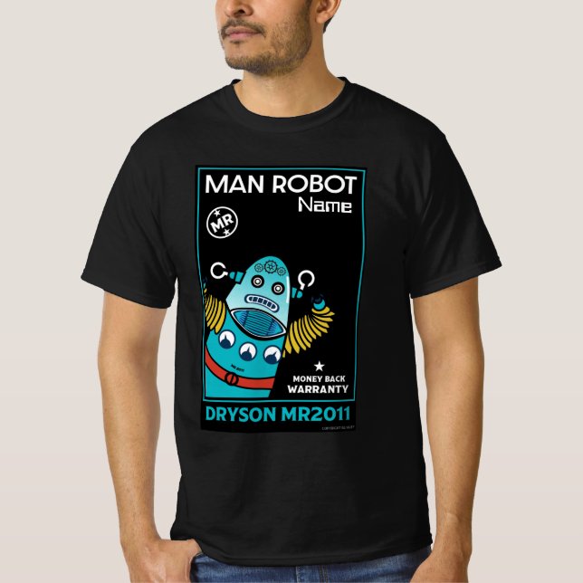 Robot Gifts For Anniversary Or Wedding    T-Shirt (Front)