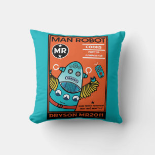Robot Gifts For Anniversary Or Wedding  Two-Tone C Cushion