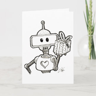 Robot Greeting Card