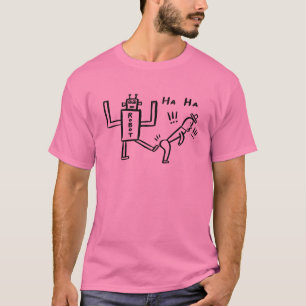 Robot Ha Ha Kick Action Go Time Adventure T-Shirt