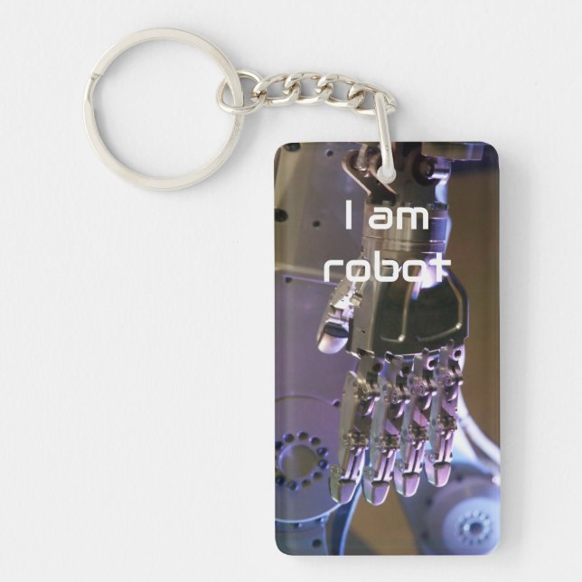 Robot hands  key ring (Front)