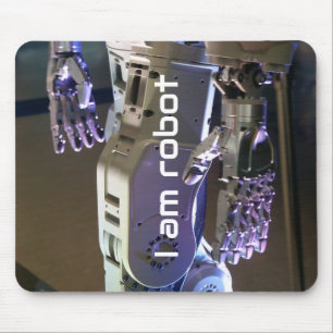 Robot hands  mouse pad