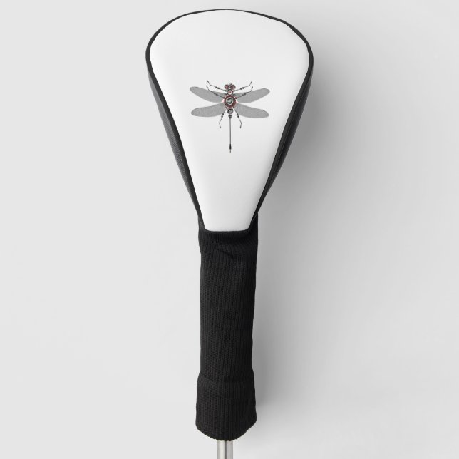Robot Insect Dragonfly Hifi Speaker System Electro Golf Head Cover (Front)
