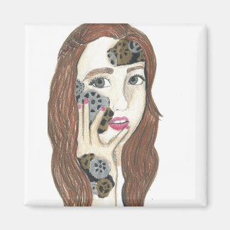 Robot Inside - 2 Inch Square Magnet