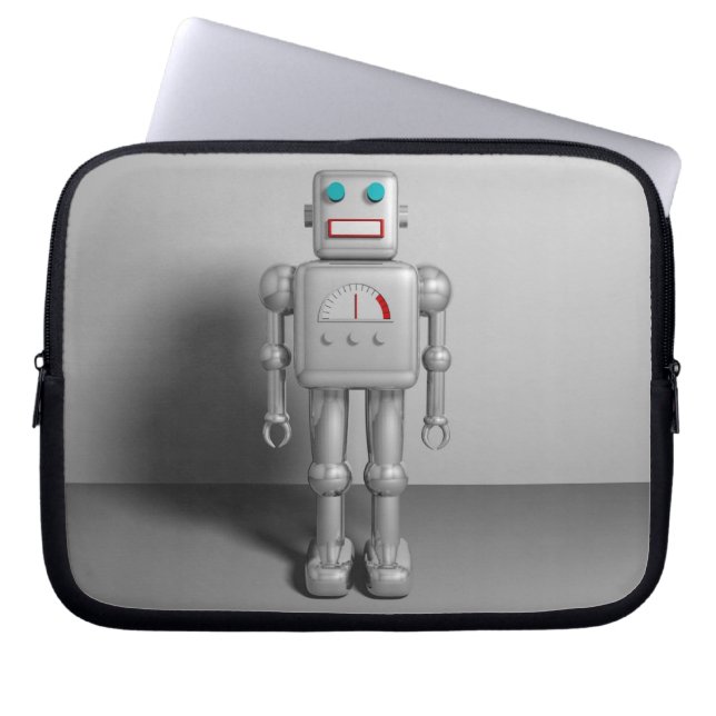 Robot Laptop Sleeve (Front)