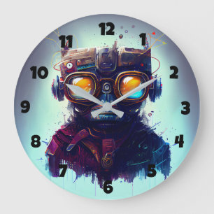 Robot Large Clock
