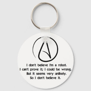 Robot Logic Key Ring