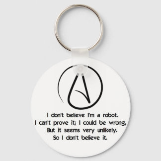 Robot Logic Key Ring