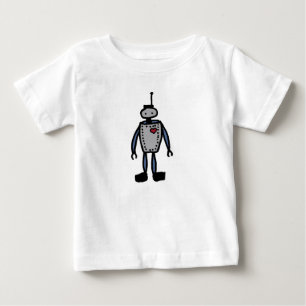 Robot Love baby or kid romper T-Shirt