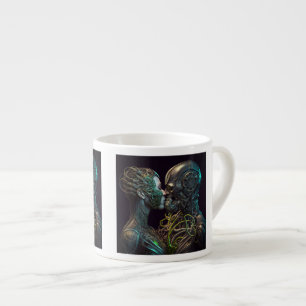 Robot Love Espresso Mug 