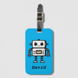 Robot Luggage Tag