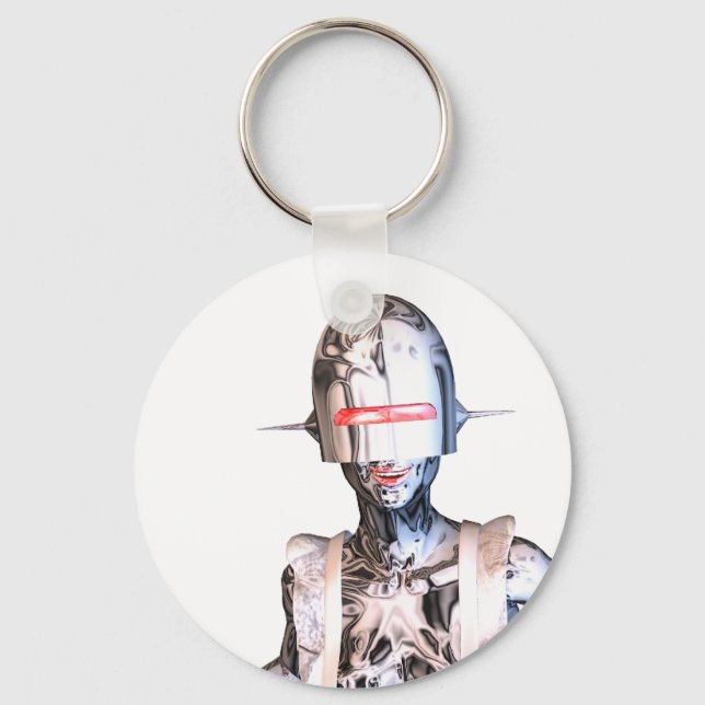 robot maid key ring (Front)