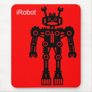 Robot Mk I (iRobot) - Red Mouse Pad