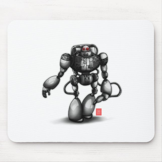 Robot Mouse Pad (Front)