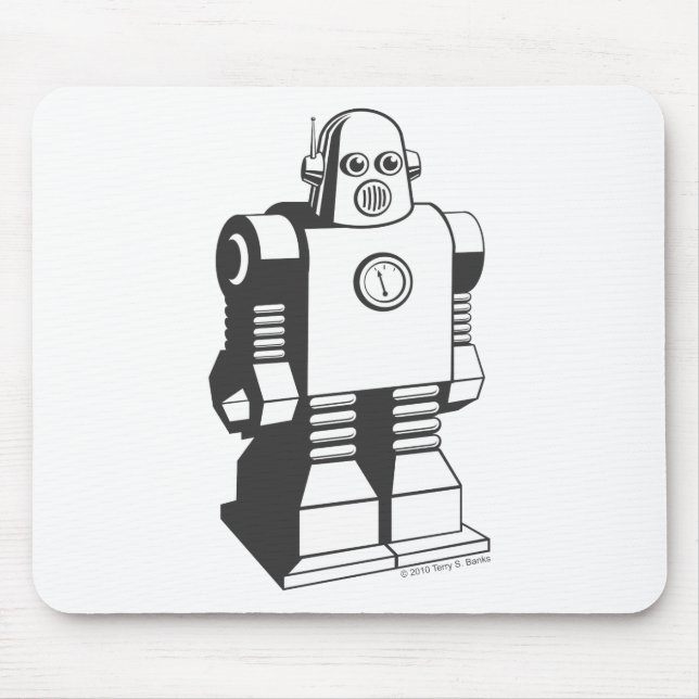 Robot Mouse Pad (Front)