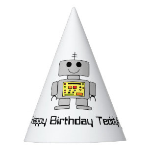 "Robot"  Party Hat