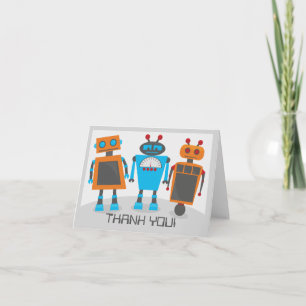 Robot Party You Notecard