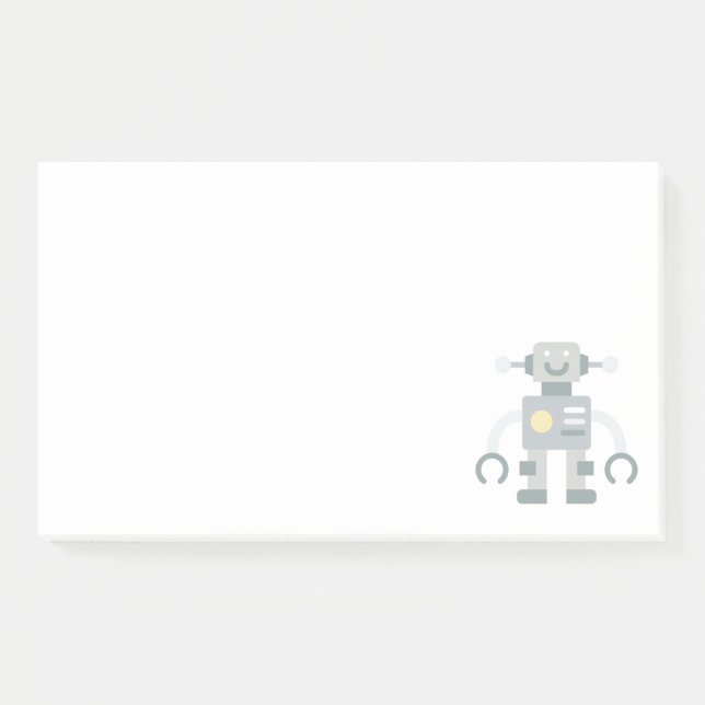 robot post-it notes (Front)