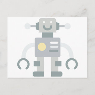 robot postcard