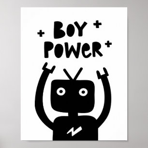Robot power poster
