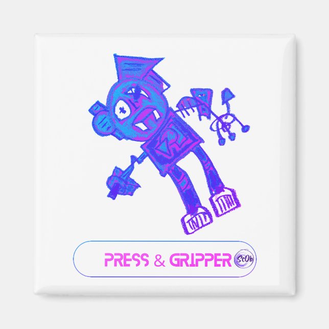 Robot Press & Gripper Magnet (Front)