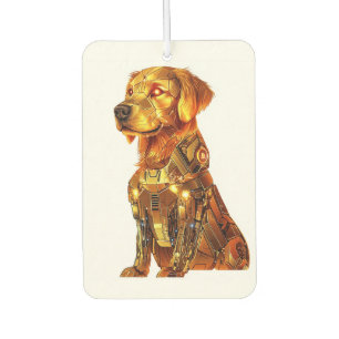 Robot Retriever � Futuristic Mecha Dog Car Air Freshener