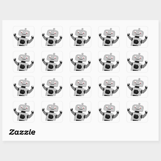 robot robot sticker (Sheet)